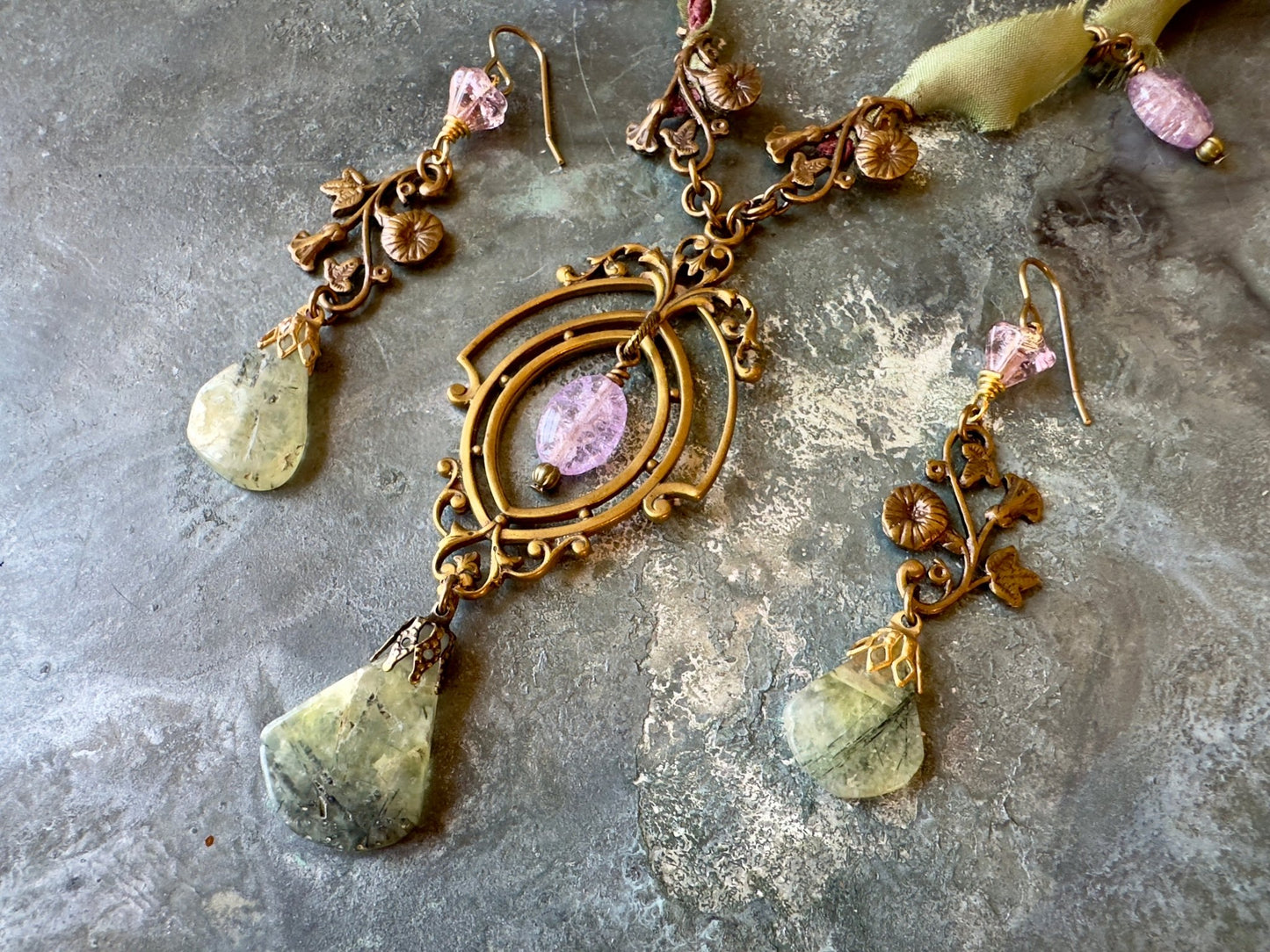 Forest Fairy Lair - Necklace Earrings Kit - Idaho Vintaj Design - 6/4/2025 - Vintaj Live Shop ID