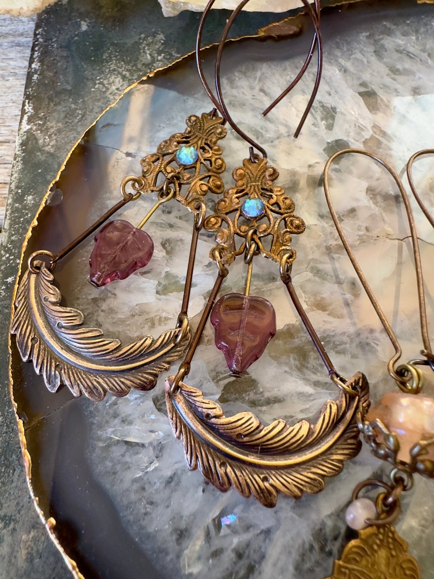 Forest Nymph - FAB 5 Vintage Earring Kits - Vintaj Idaho Design - 7/16/2025 - Vintaj Live Shop ID