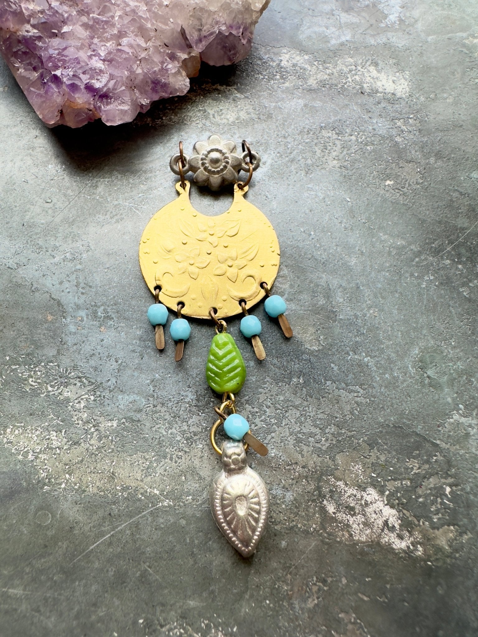 Fountain Fleur JAFF Pendant Kit - Vintaj Idaho Design - 8/6/2025 - Vintaj Live Shop ID