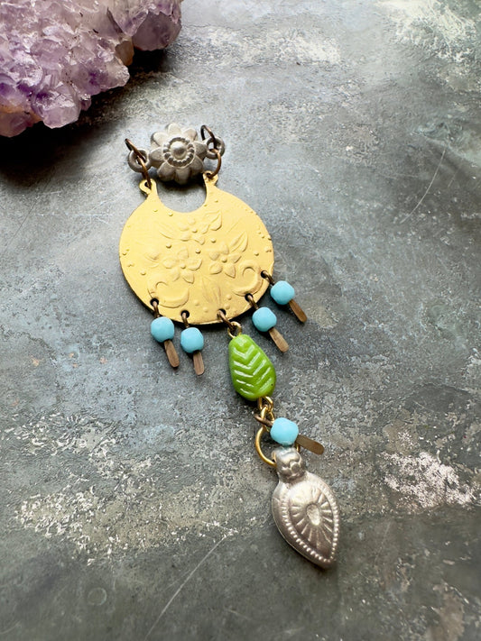 Fountain Fleur JAFF Pendant Kit - Vintaj Idaho Design - 8/6/2025 - Vintaj Live Shop ID