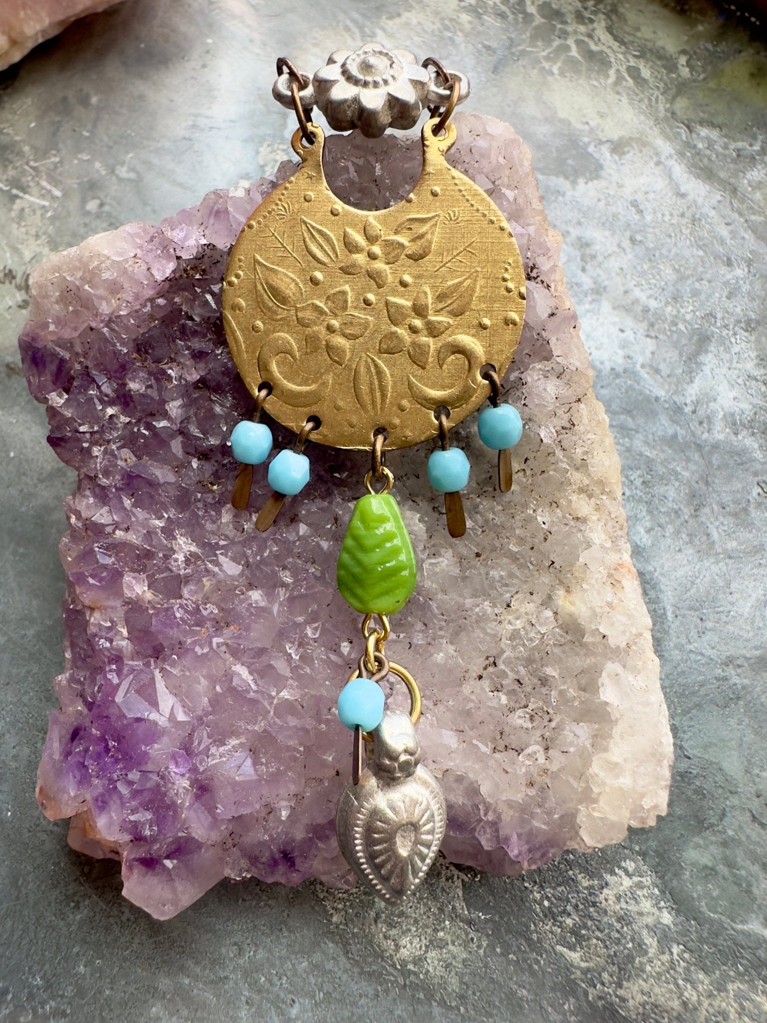 Fountain Fleur JAFF Pendant Kit - Vintaj Idaho Design - 8/6/2025 - Vintaj Live Shop ID