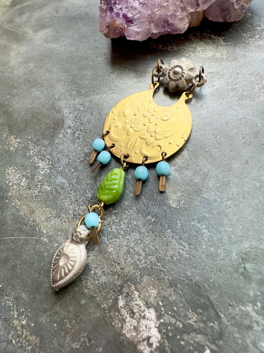 Fountain Fleur JAFF Pendant Kit - Vintaj Idaho Design - 8/6/2025 - Vintaj Live Shop ID