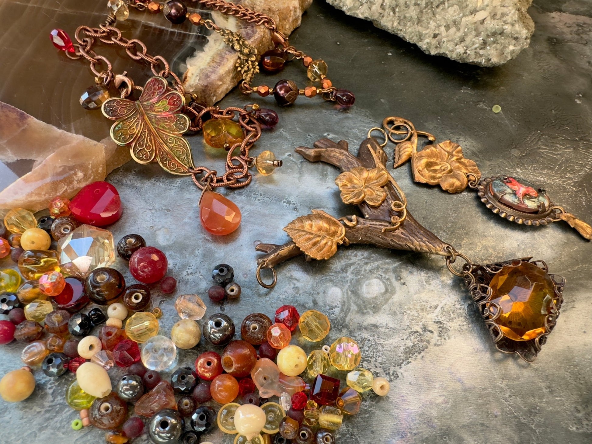 Freya’s Fire Collection - Vintaj Idaho Design - 10/22/2025 - 30% OFF! - Vintaj Live Shop ID