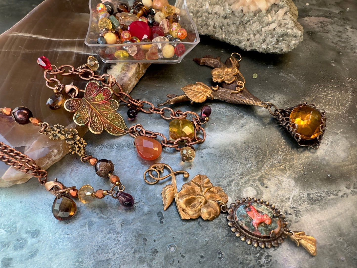 Freya’s Fire Collection - Vintaj Idaho Design - 10/22/2025 - 30% OFF! - Vintaj Live Shop ID