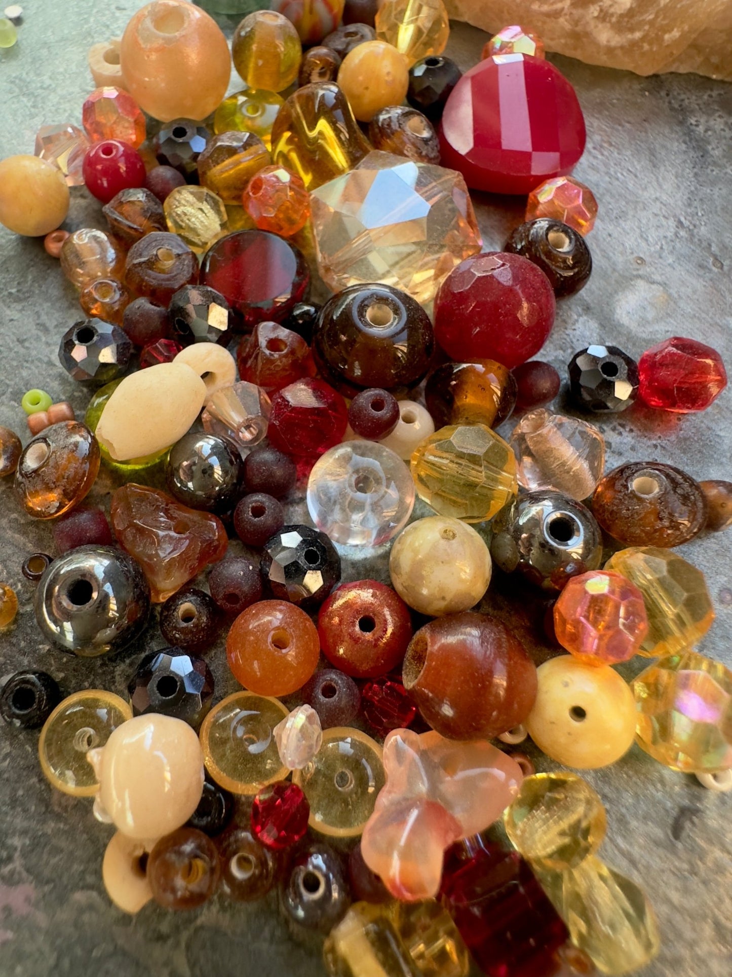 Freya’s Fire - Vintage Bead Mix - Idaho Vintaj Design - 10/22/2025 - Vintaj Live Shop ID