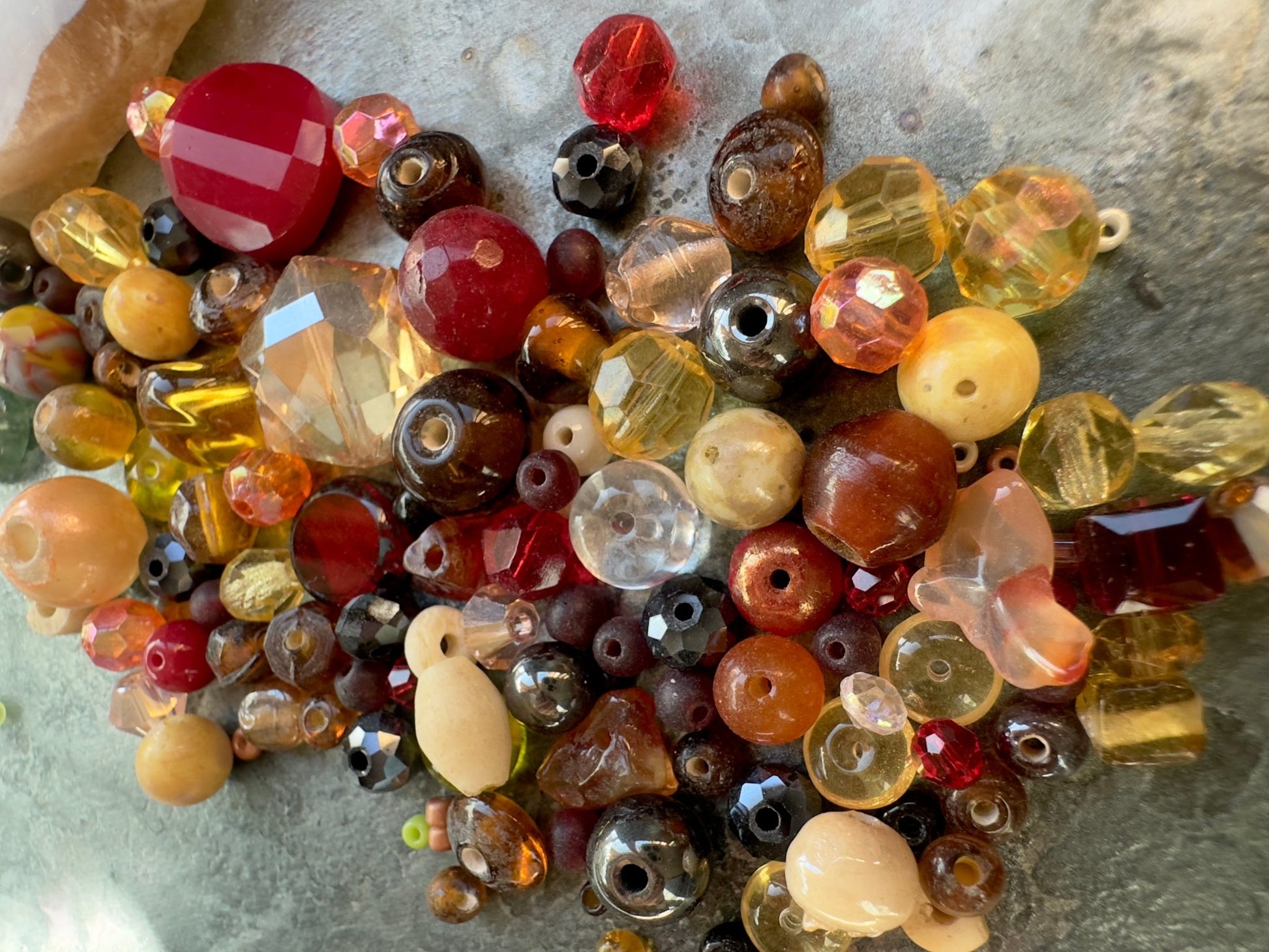 Freya’s Fire - Vintage Bead Mix - Idaho Vintaj Design - 10/22/2025 - Vintaj Live Shop ID