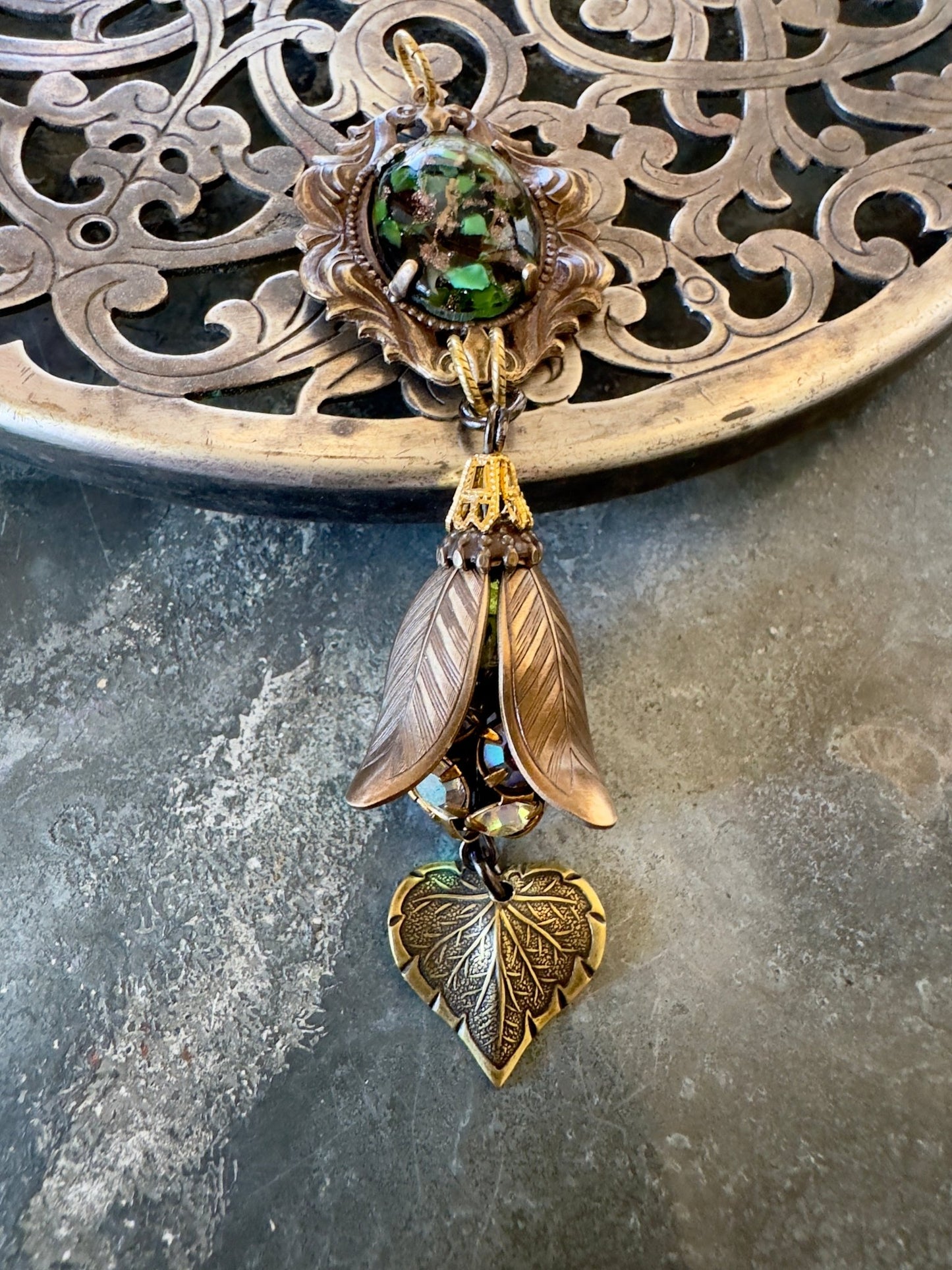 Garden Affair Pendant Kit - Vintaj Idaho Design - 7/30/2025 - Vintaj Live Shop ID