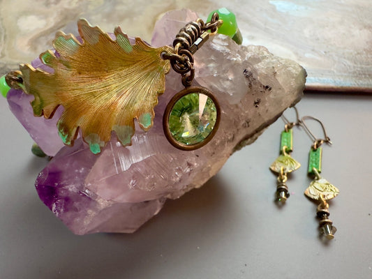 Garden Mist - Fairy Folly Collection - Bracelet Earrings Kit - Vintaj Design - 5/14/2025 - Vintaj Live Shop ID