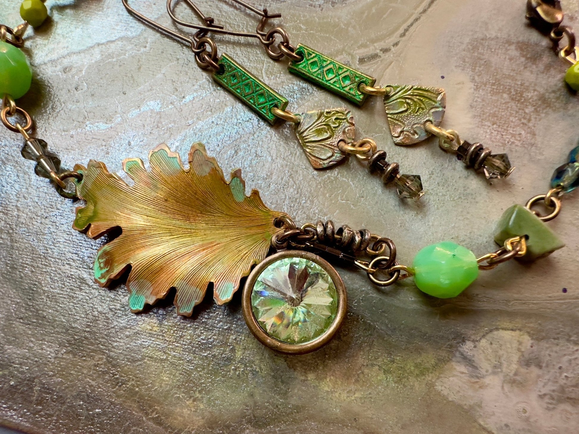 Garden Mist - Fairy Folly Collection - Bracelet Earrings Kit - Vintaj Design - 5/14/2025 - Vintaj Live Shop ID