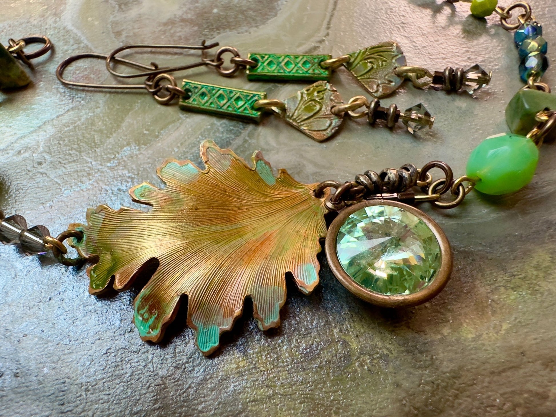 Garden Mist - Fairy Folly Collection - Bracelet Earrings Kit - Vintaj Design - 5/14/2025 - Vintaj Live Shop ID