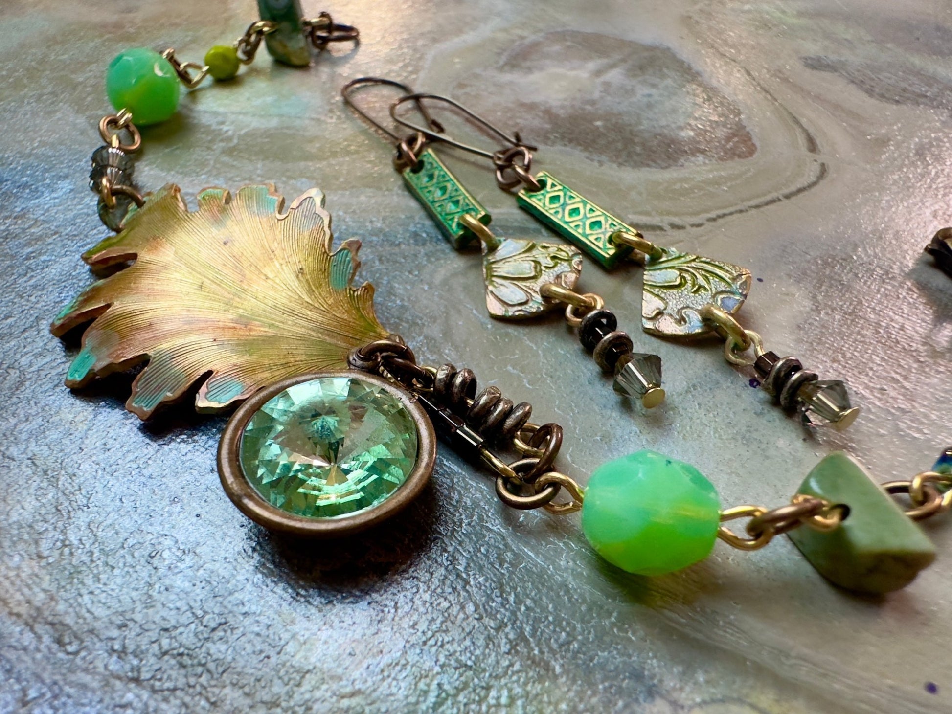 Garden Mist - Fairy Folly Collection - Bracelet Earrings Kit - Vintaj Design - 5/14/2025 - Vintaj Live Shop ID