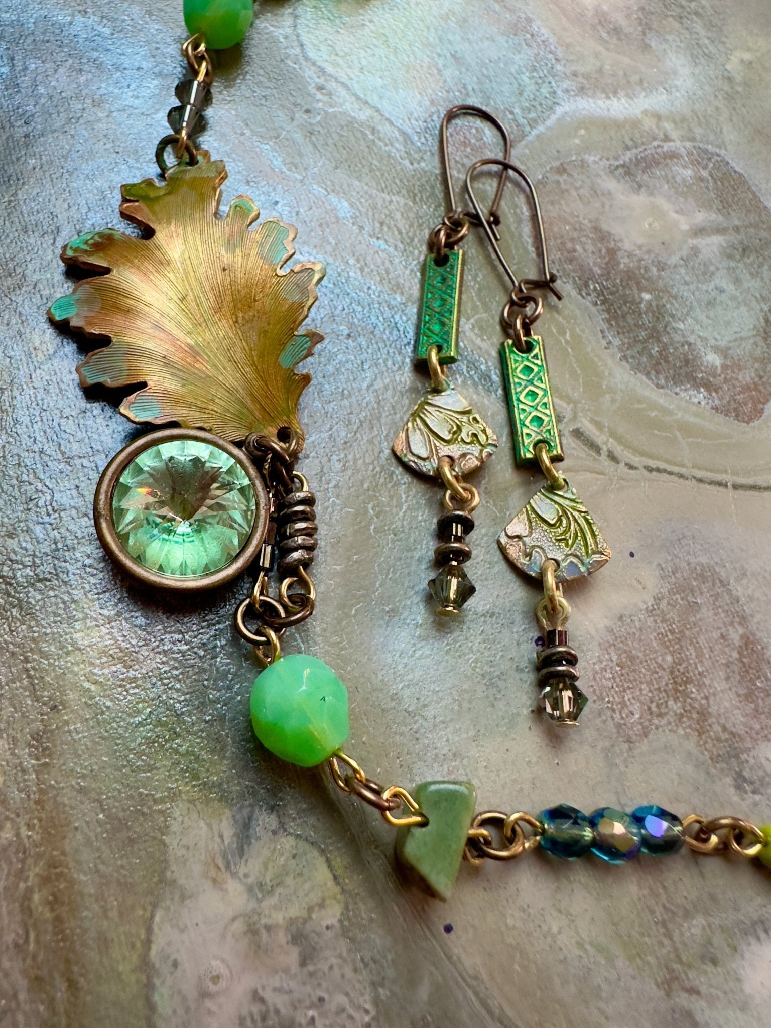 Garden Mist - Fairy Folly Collection - Bracelet Earrings Kit - Vintaj Design - 5/14/2025 - Vintaj Live Shop ID