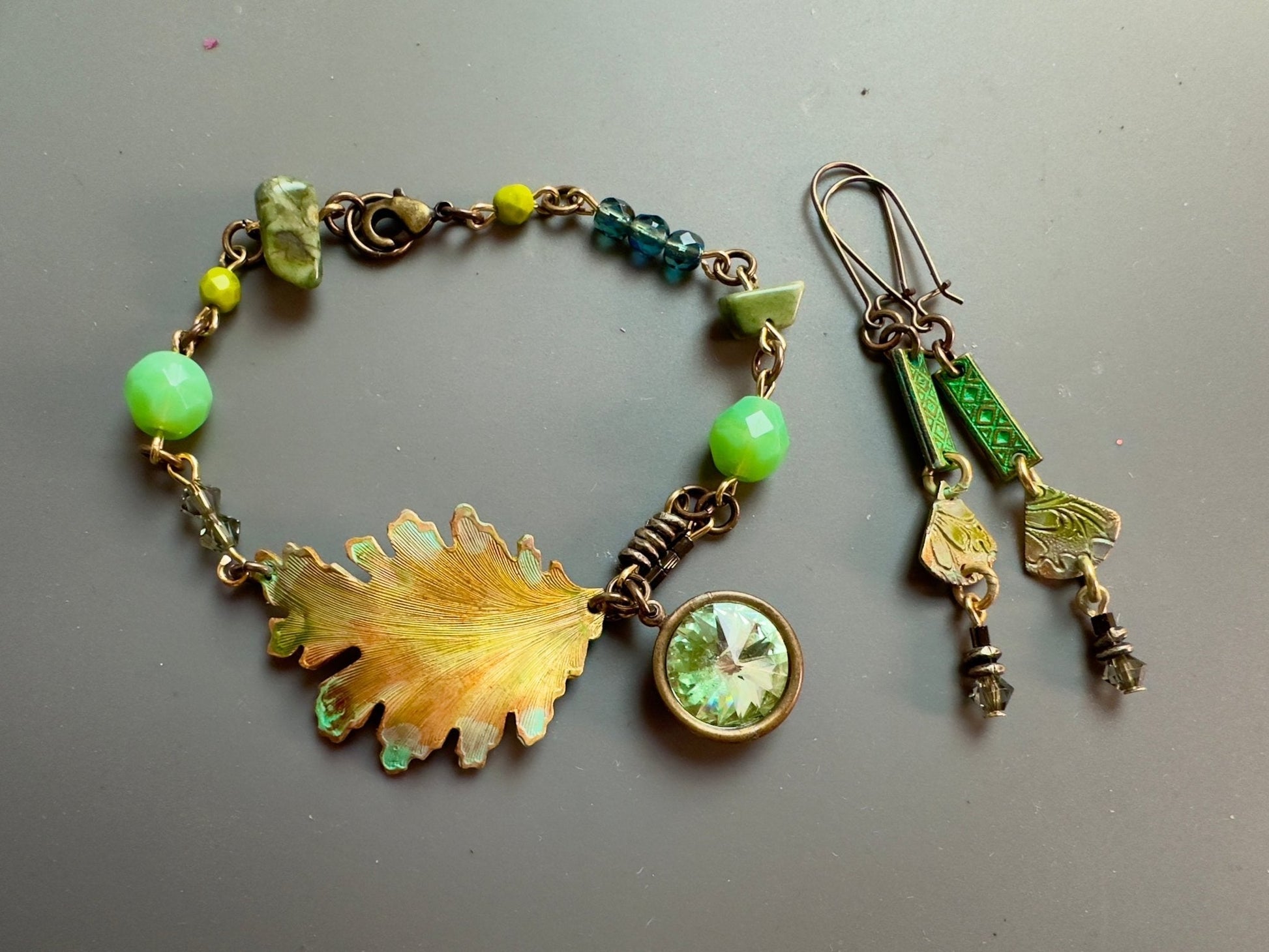 Garden Mist - Fairy Folly Collection - Bracelet Earrings Kit - Vintaj Design - 5/14/2025 - Vintaj Live Shop ID