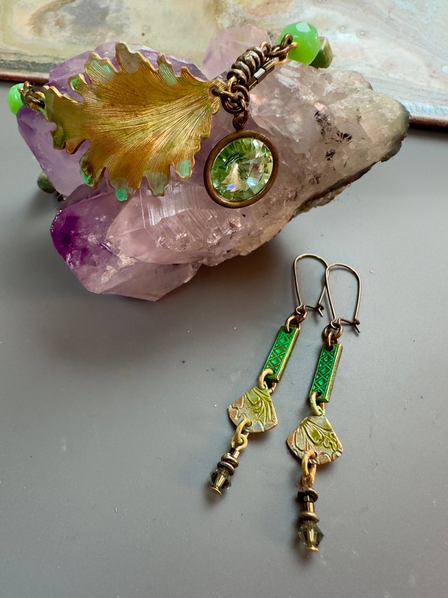 Garden Mist - Fairy Folly Collection - Bracelet Earrings Kit - Vintaj Design - 5/14/2025 - Vintaj Live Shop ID