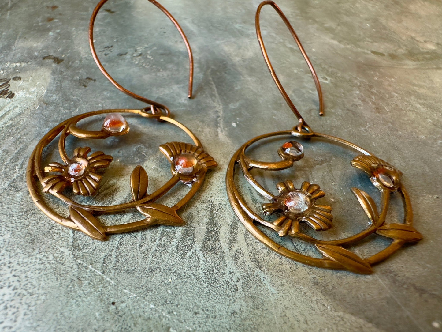 Garden Wind - Earrings Kit for Resin - Idaho Vintaj Design - 6/4/2025 - Vintaj Live Shop ID