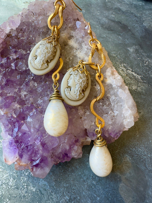 Gilded Calypso - Earrings Kit - Vintaj Idaho Design - 8/20/2025 - Vintaj Live Shop ID