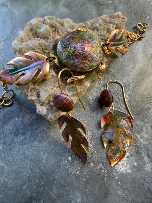 Gilded Dryad - Bracelet & Earring Kit - Vintaj Idaho Design - 9/24/2025 - Vintaj Live Shop ID
