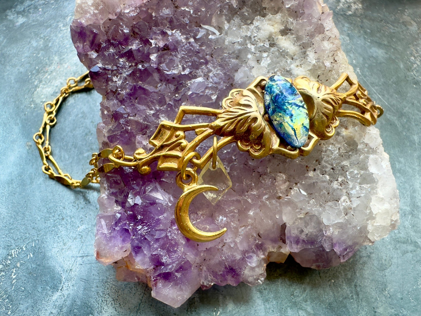Gilded Reflection - Bracelet Kit - Vintaj Idaho Design - 9/3/2025 - Vintaj Live Shop ID