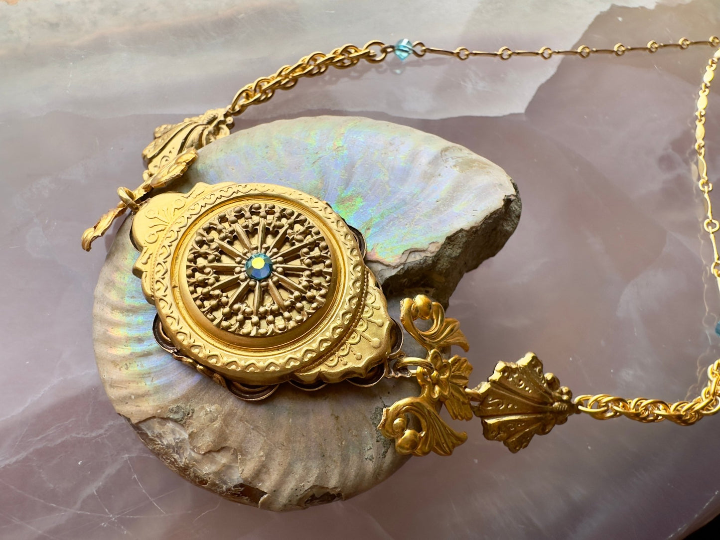 Gilded Tides - Necklace Kit - Vintaj Idaho Design - 7/23/2025 - Vintaj Live Shop ID