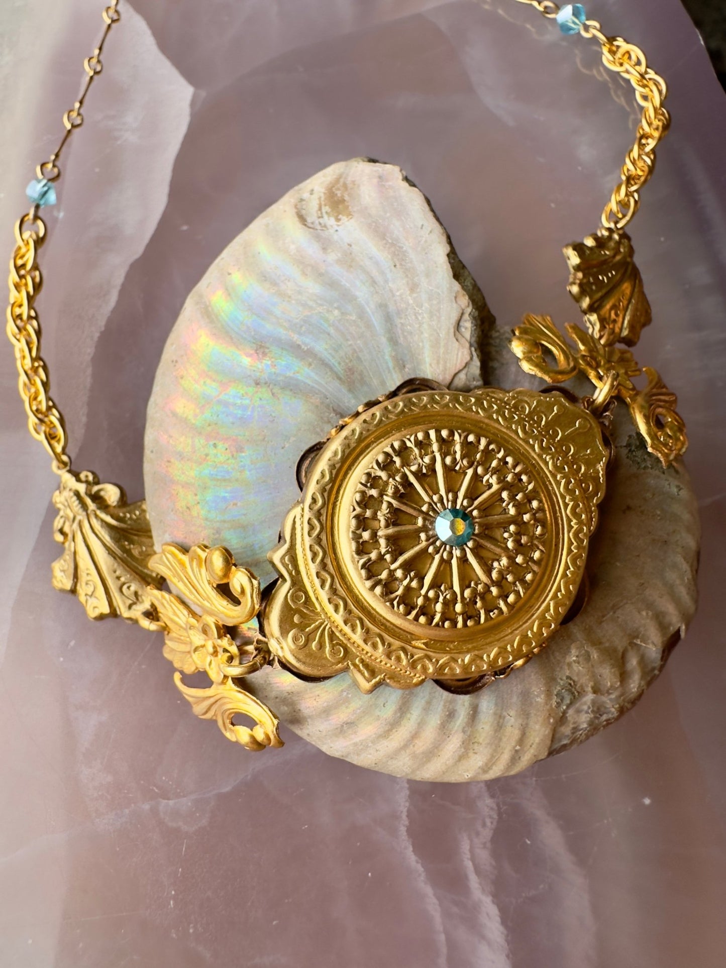 Gilded Tides - Necklace Kit - Vintaj Idaho Design - 7/23/2025 - Vintaj Live Shop ID