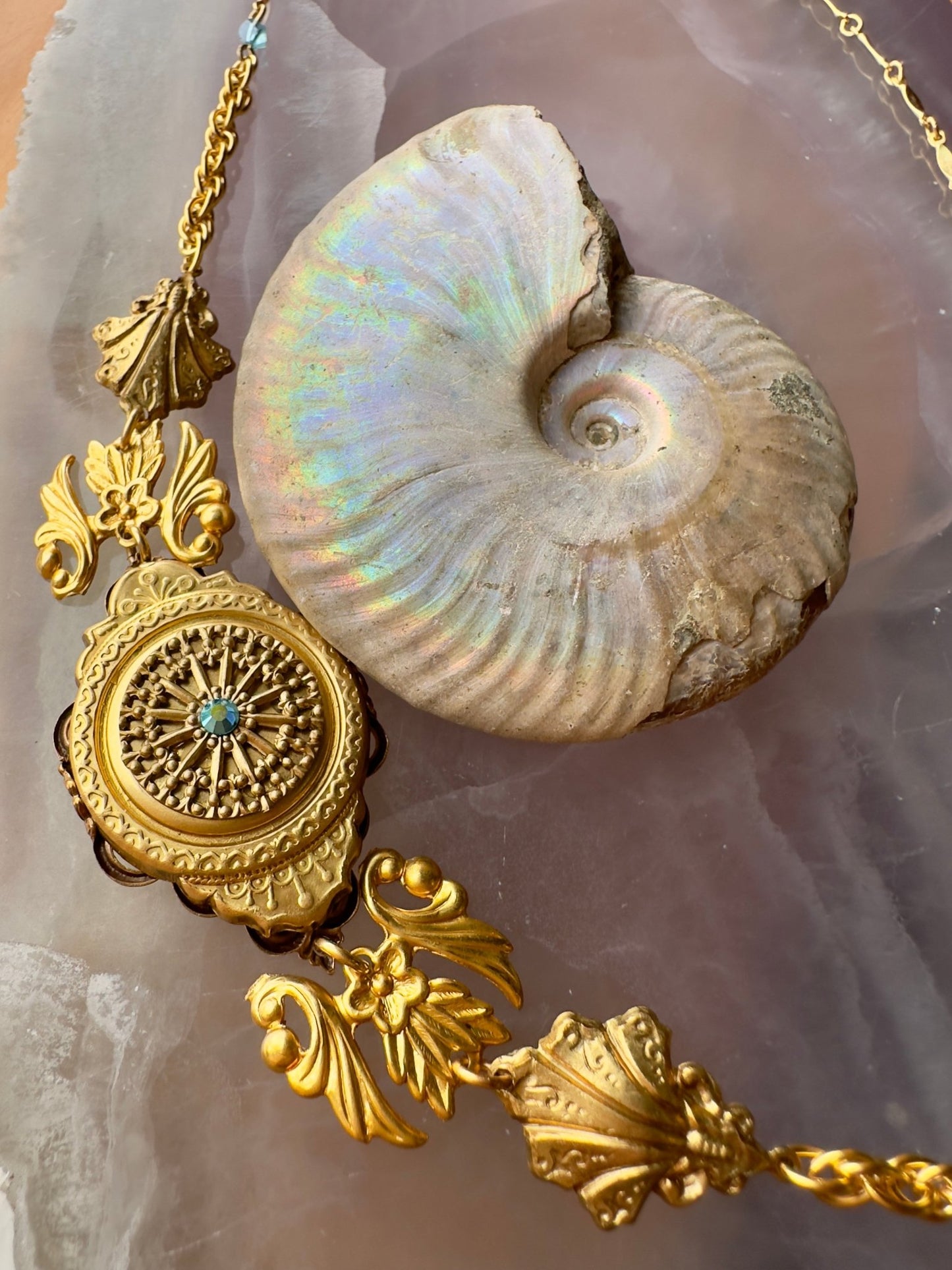 Gilded Tides - Necklace Kit - Vintaj Idaho Design - 7/23/2025 - Vintaj Live Shop ID