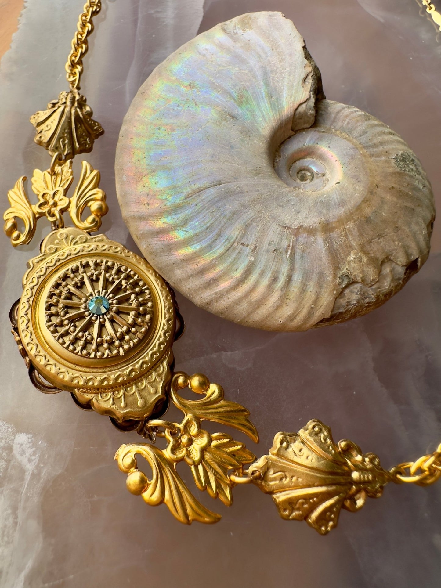 Gilded Tides - Necklace Kit - Vintaj Idaho Design - 7/23/2025 - Vintaj Live Shop ID