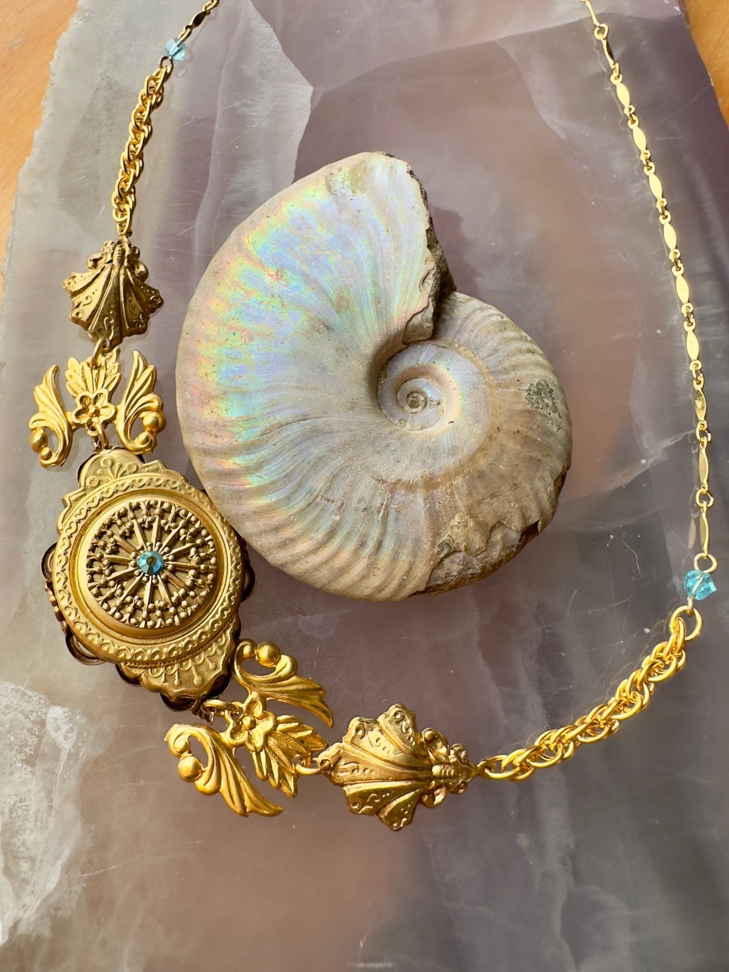 Gilded Tides - Necklace Kit - Vintaj Idaho Design - 7/23/2025 - Vintaj Live Shop ID