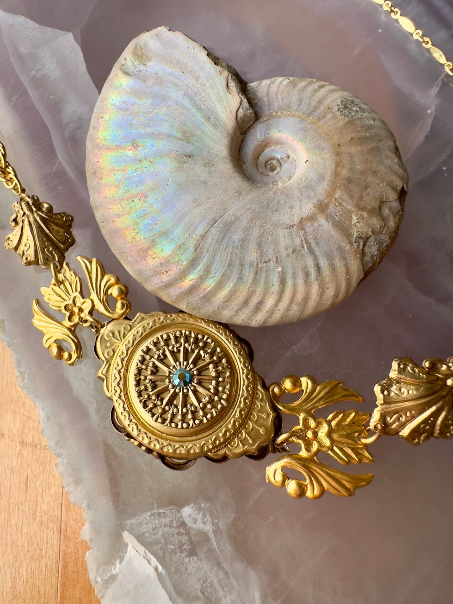 Gilded Tides - Necklace Kit - Vintaj Idaho Design - 7/23/2025 - Vintaj Live Shop ID
