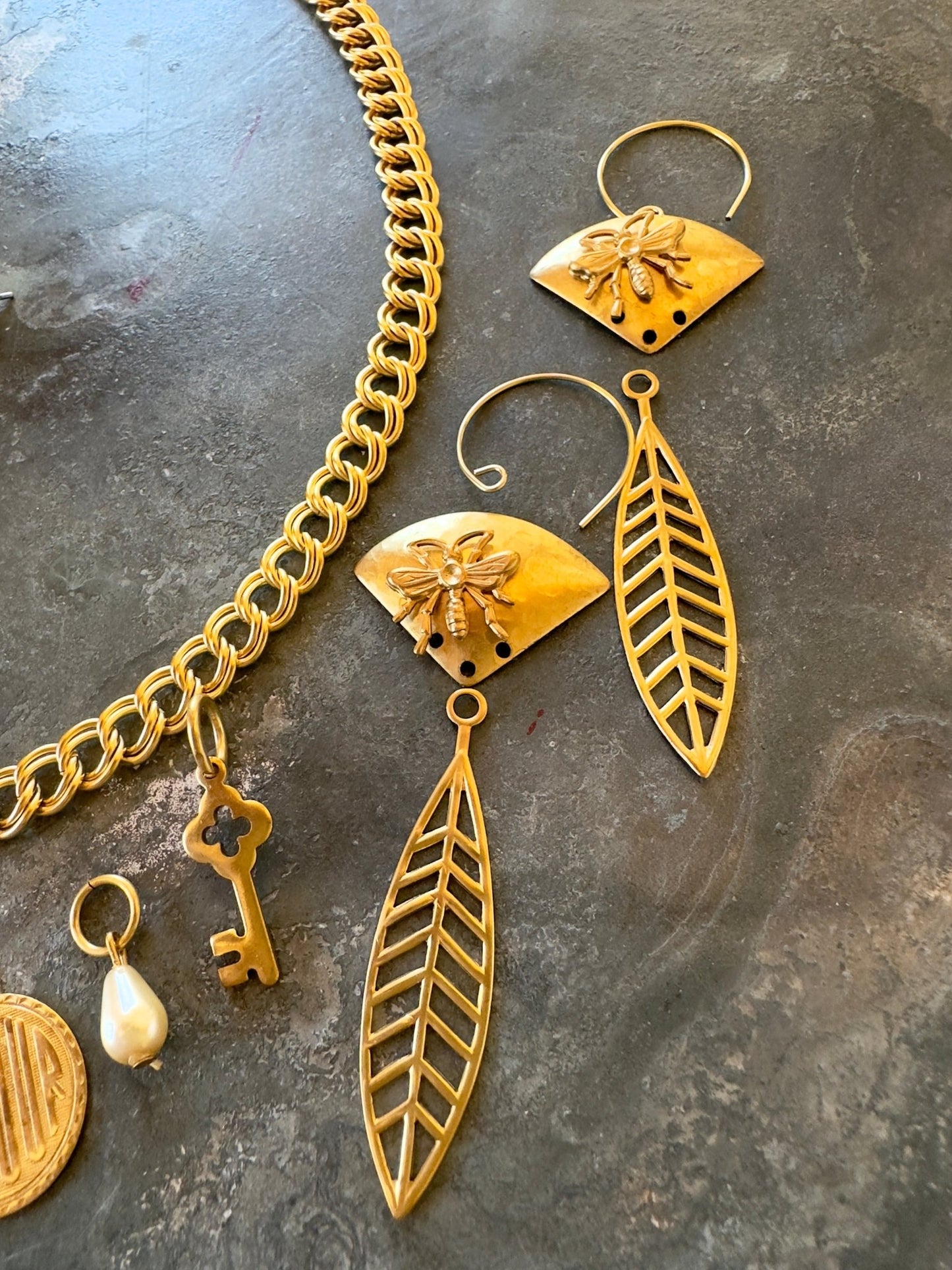 Golden Melange - 14K Plt Designer Deluxe Mix - 5/23/2025 - Vintaj Live Shop ID