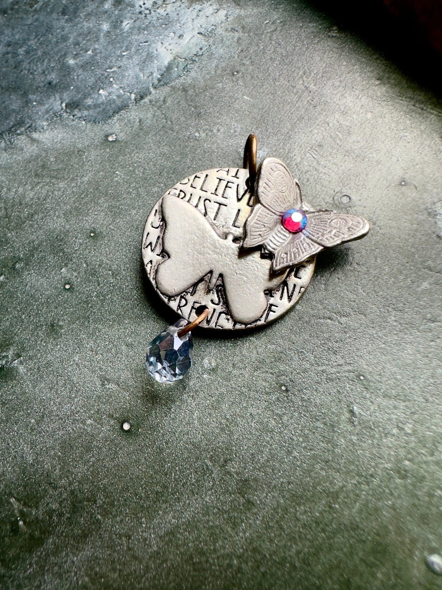 Gossamer Keeper - Vintage Drop Pendant Kit - Vintaj Idaho Design - 11/5/2025 - Vintaj Live Shop ID