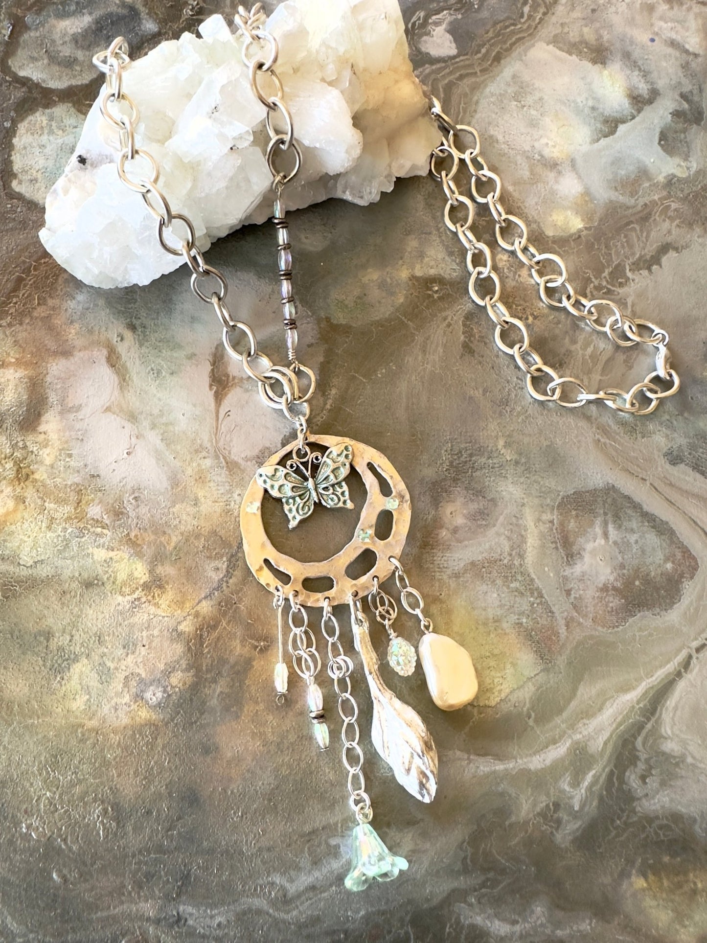 Gossamer Shine - Necklace Kit - Vintaj Idaho Design - 7/30/2025 - Vintaj Live Shop ID