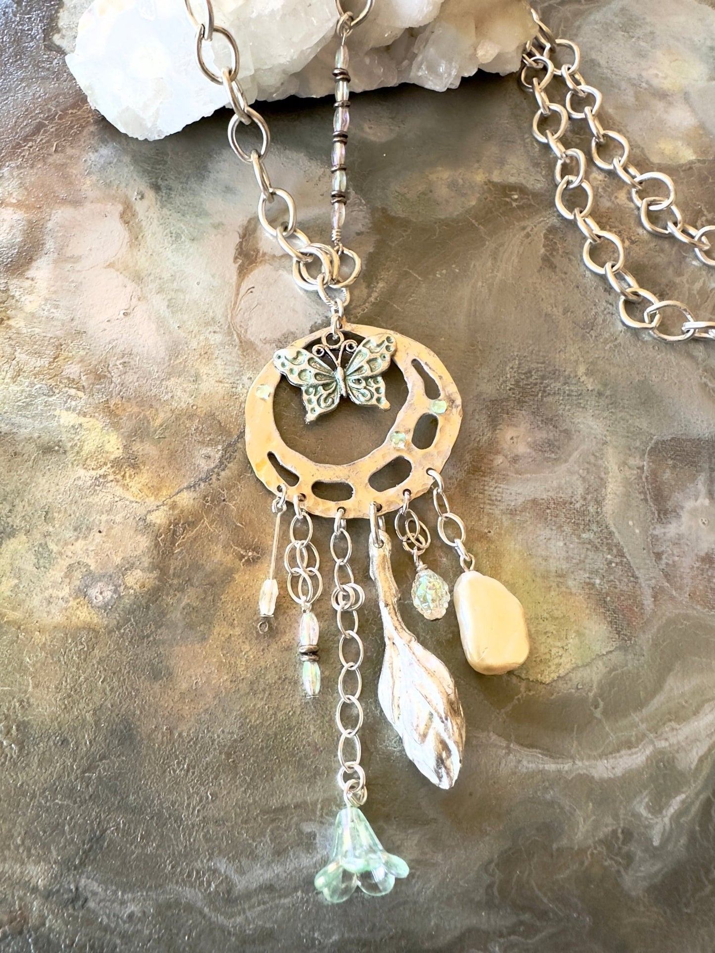 Gossamer Shine - Necklace Kit - Vintaj Idaho Design - 7/30/2025 - Vintaj Live Shop ID