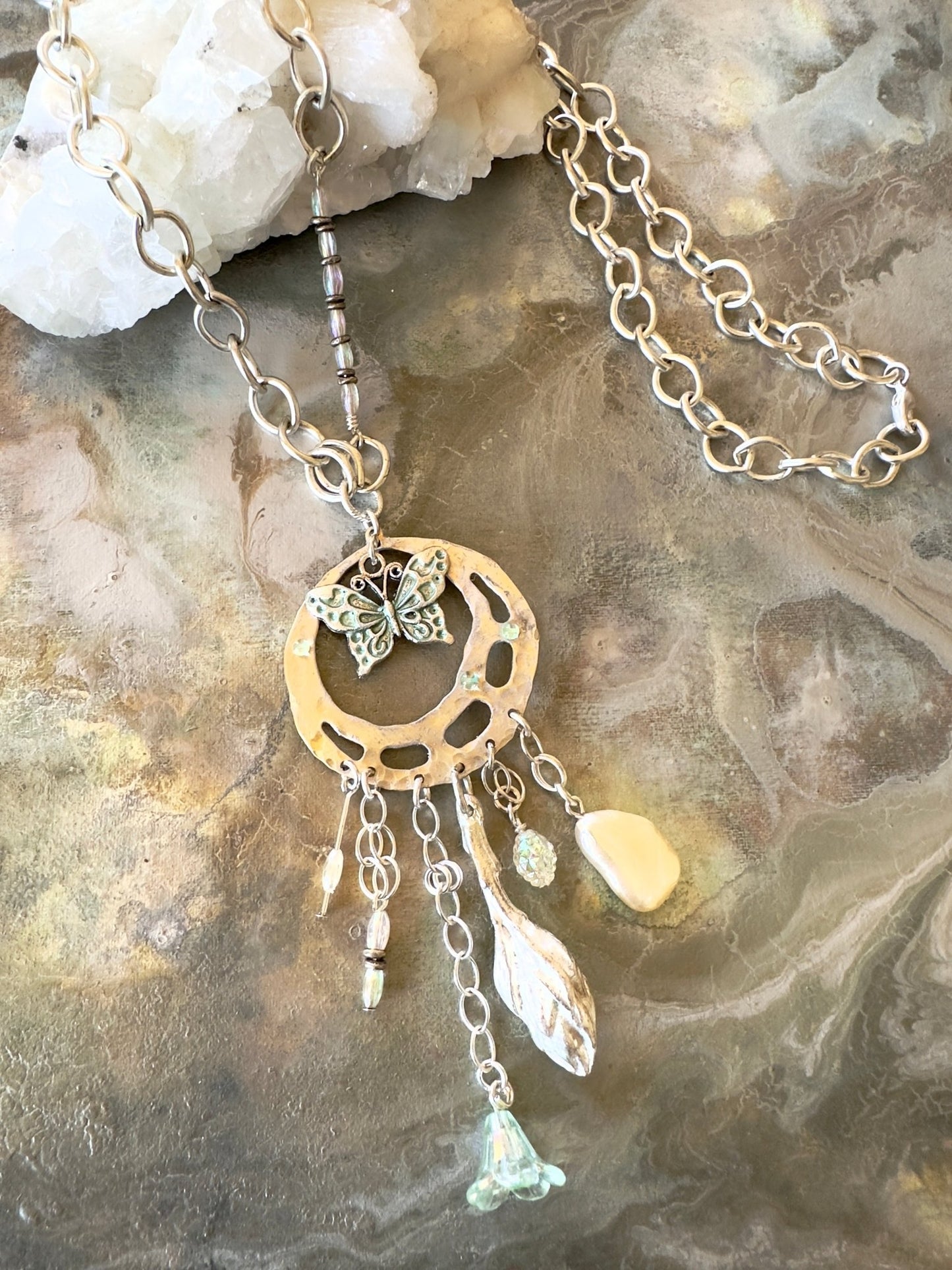 Gossamer Shine - Necklace Kit - Vintaj Idaho Design - 7/30/2025 - Vintaj Live Shop ID