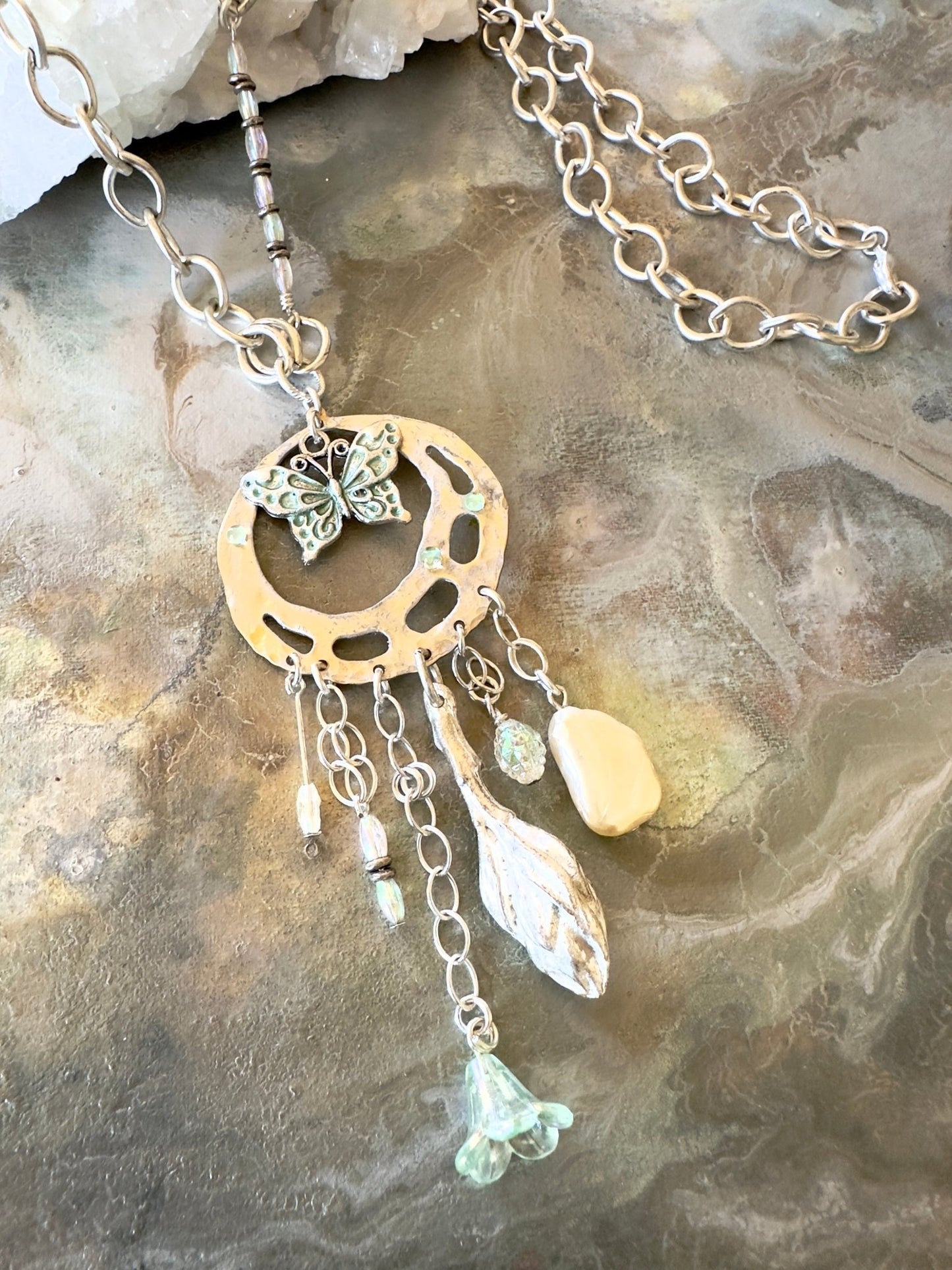 Gossamer Shine - Necklace Kit - Vintaj Idaho Design - 7/30/2025 - Vintaj Live Shop ID