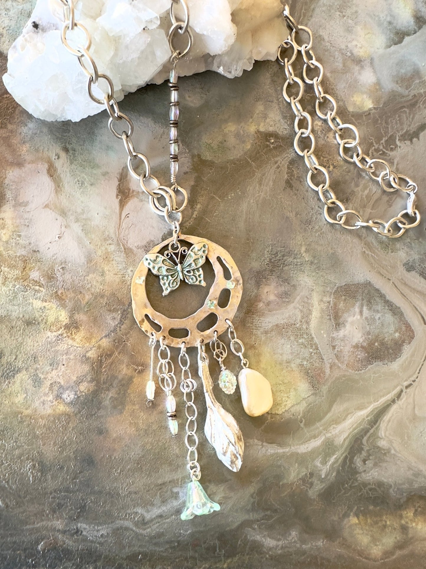Gossamer Shine - Necklace Kit - Vintaj Idaho Design - 7/30/2025 - Vintaj Live Shop ID
