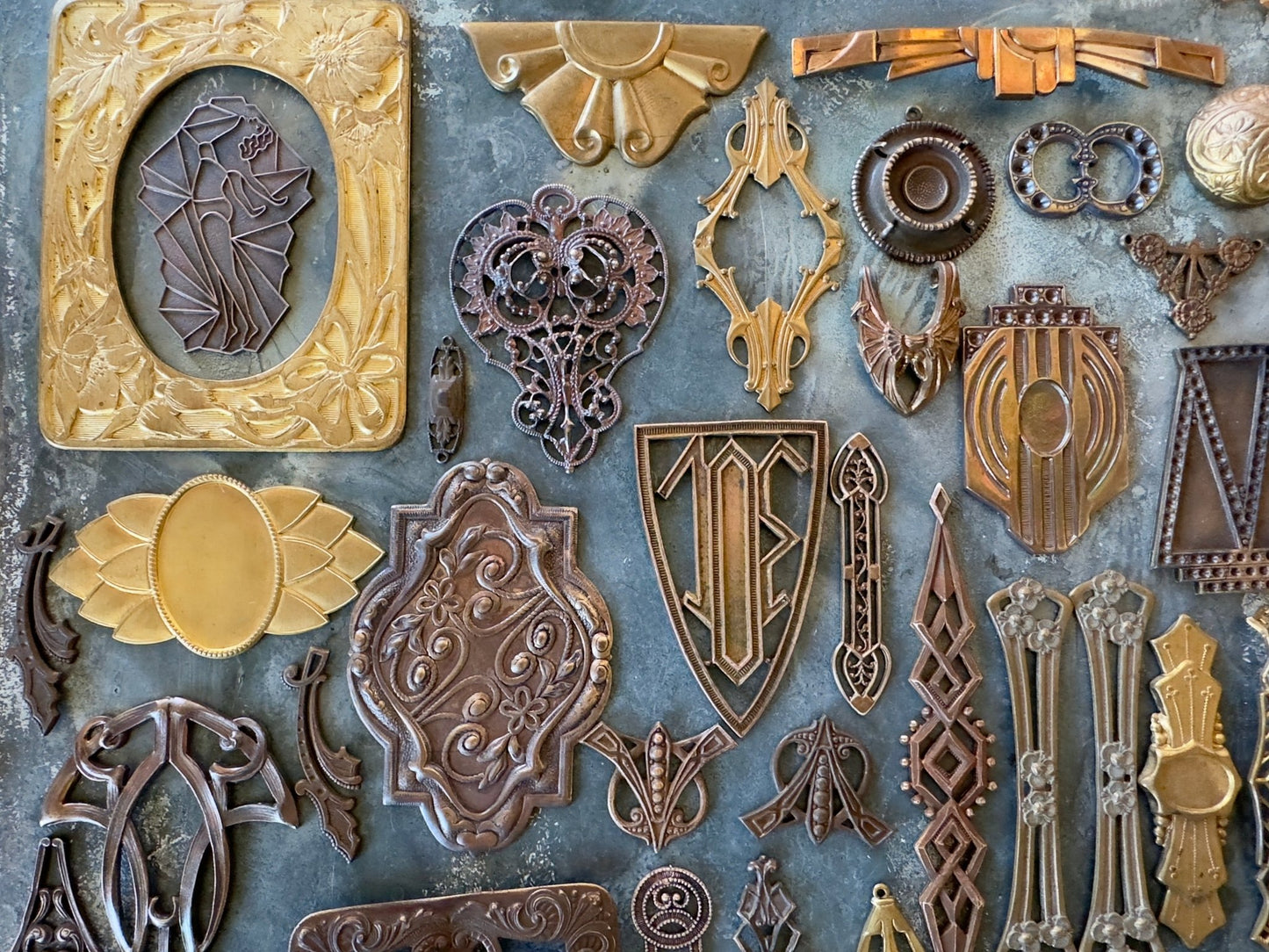 Kari Moore Custom Art Deco Rare Vintage Filigree Lot - 7/24/25 - Vintaj Live Shop ID