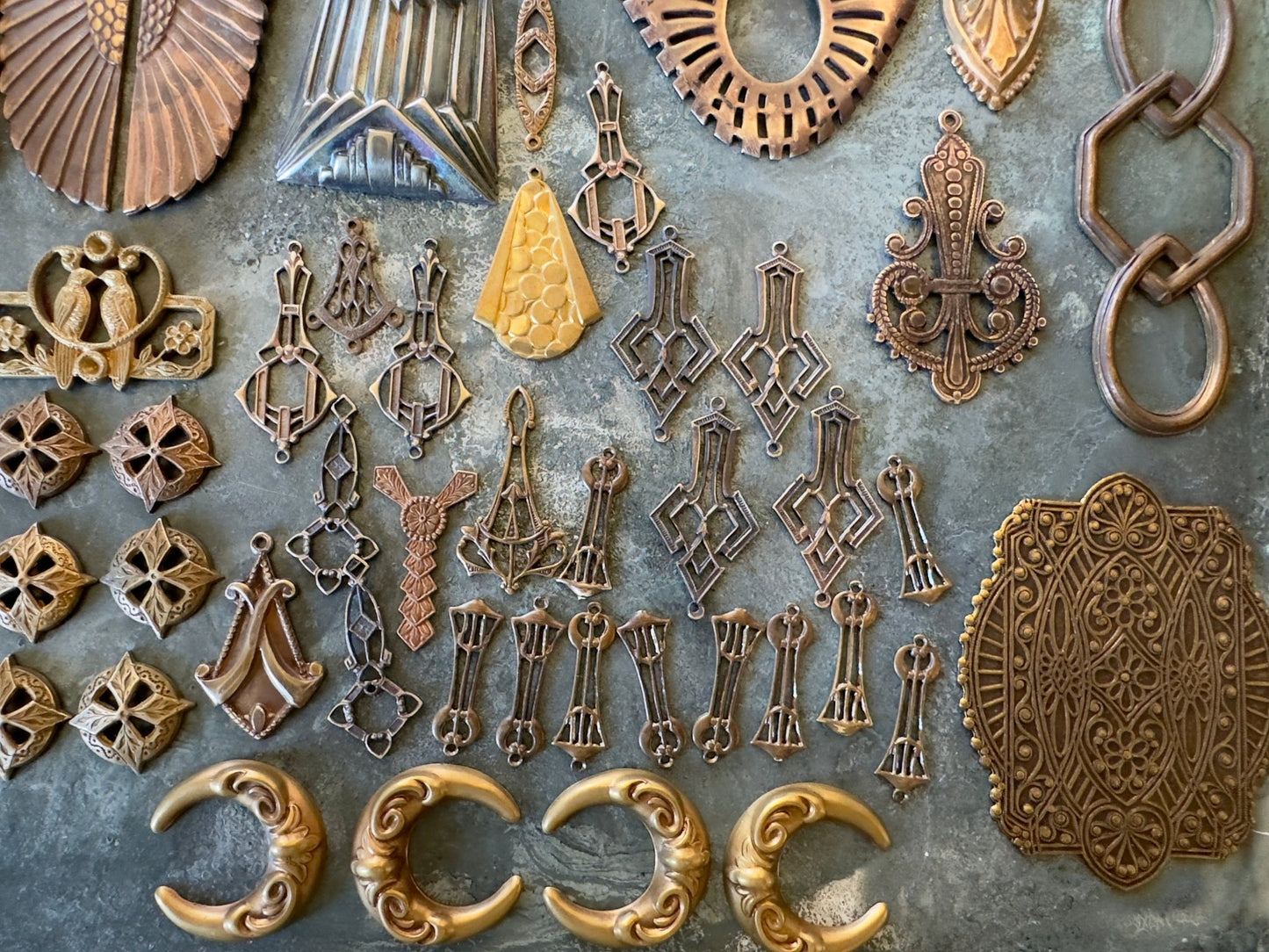 Kari Moore Custom Art Deco Rare Vintage Filigree Lot - 7/24/25 - Vintaj Live Shop ID