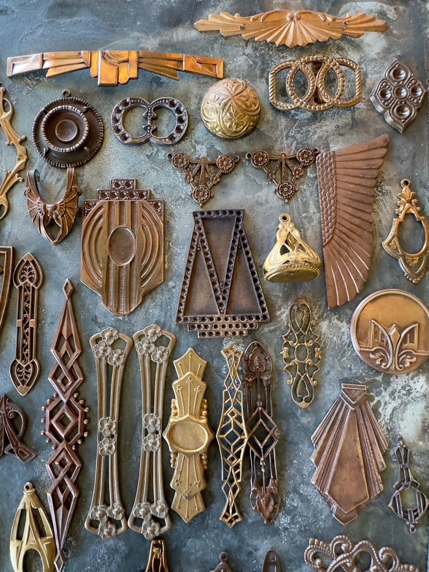 Kari Moore Custom Art Deco Rare Vintage Filigree Lot - 7/24/25 - Vintaj Live Shop ID