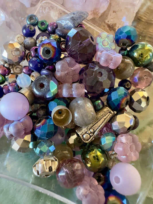 Lavender Allure Vintage Bead Mix - Idaho Vintaj Design - 8/13/2025 - Vintaj Live Shop ID