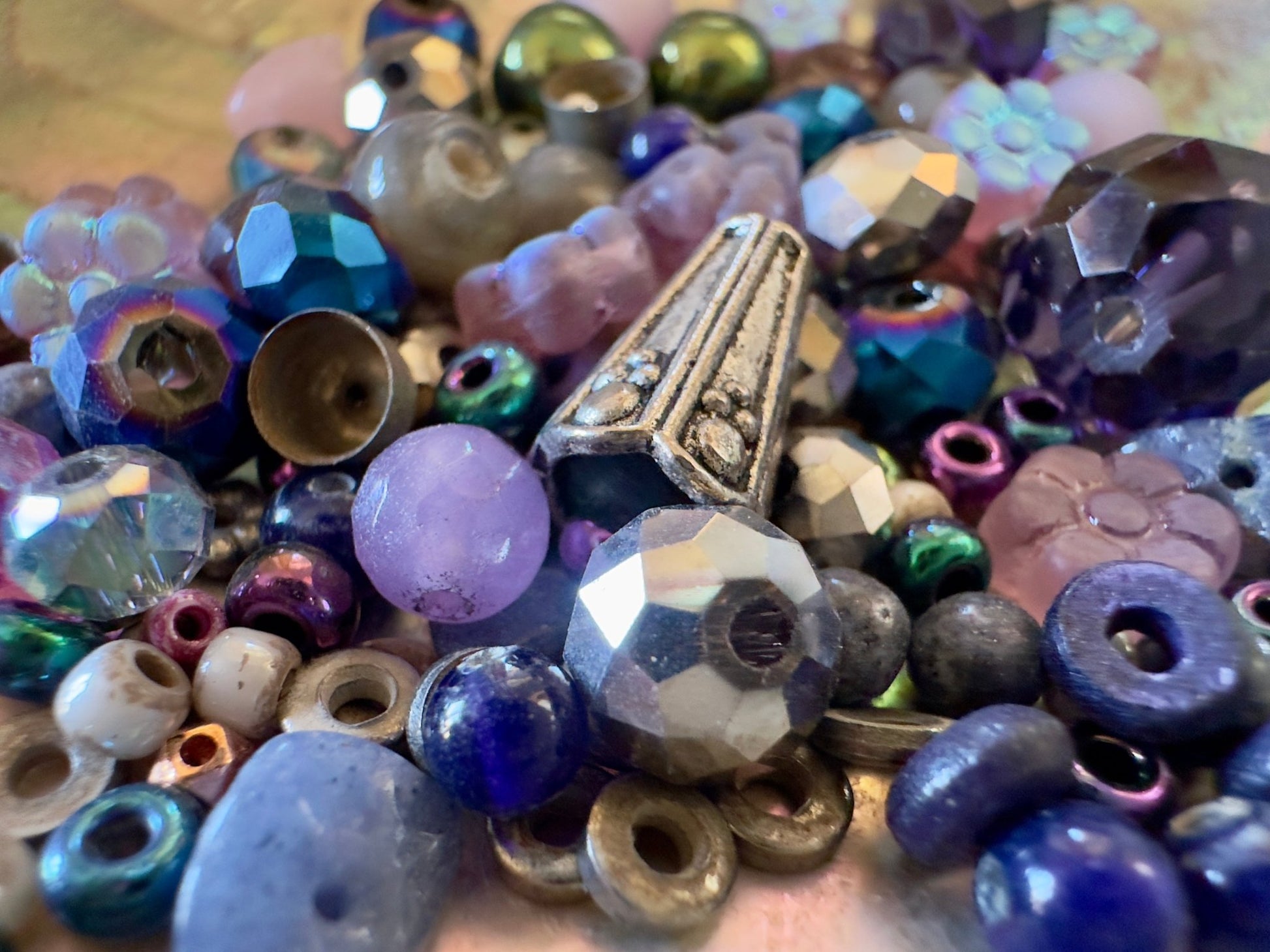 Lavender Allure Vintage Bead Mix - Idaho Vintaj Design - 8/13/2025 - Vintaj Live Shop ID