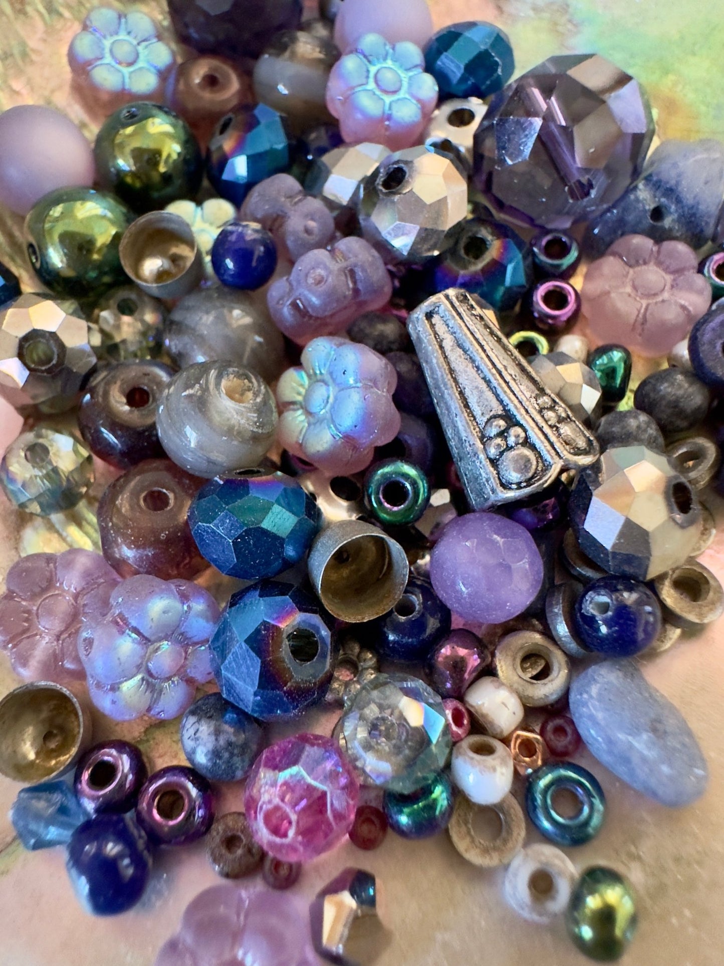 Lavender Allure Vintage Bead Mix - Idaho Vintaj Design - 8/13/2025 - Vintaj Live Shop ID