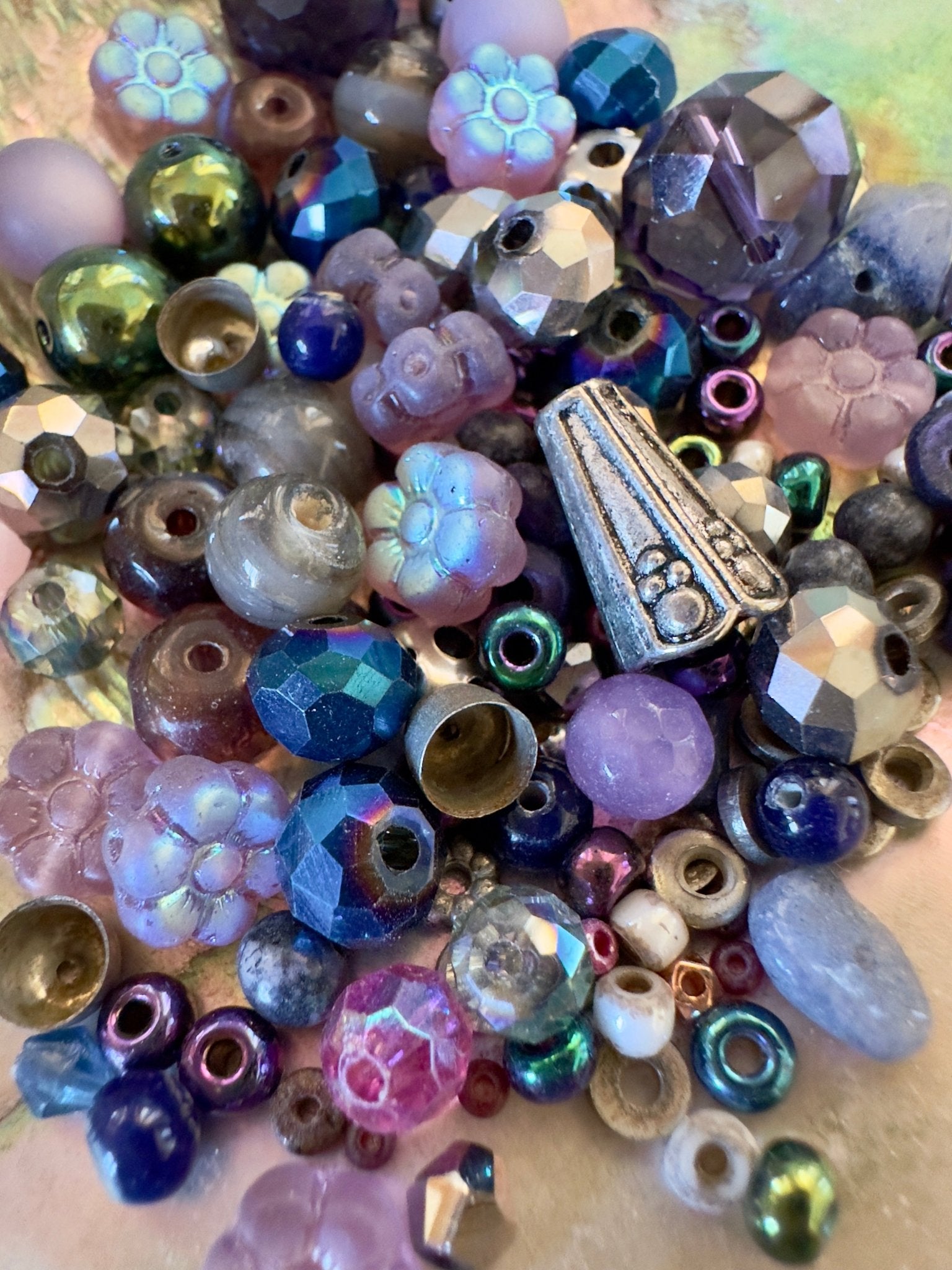 Lavender Allure Vintage Bead Mix - Idaho Vintaj Design - 8/13/2025 - Vintaj Live Shop ID