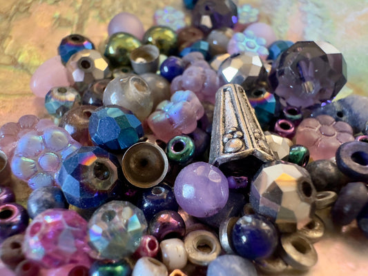 Lavender Allure Vintage Bead Mix - Idaho Vintaj Design - 8/13/2025 - Vintaj Live Shop ID