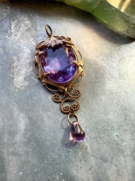 Lilac Lotus - Vintage Pendant Kit - Vintaj Idaho Design - 10/8/2025 - Vintaj Live Shop ID