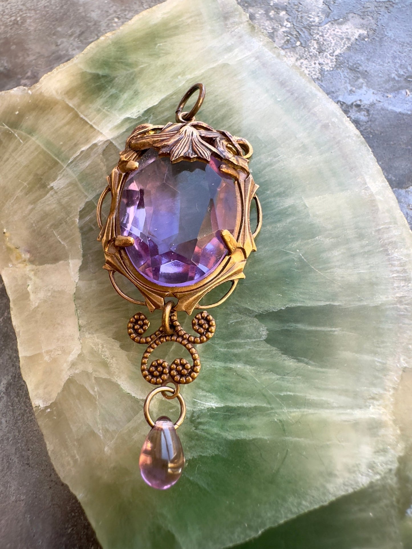 Lilac Lotus - Vintage Pendant Kit - Vintaj Idaho Design - 10/8/2025 - Vintaj Live Shop ID