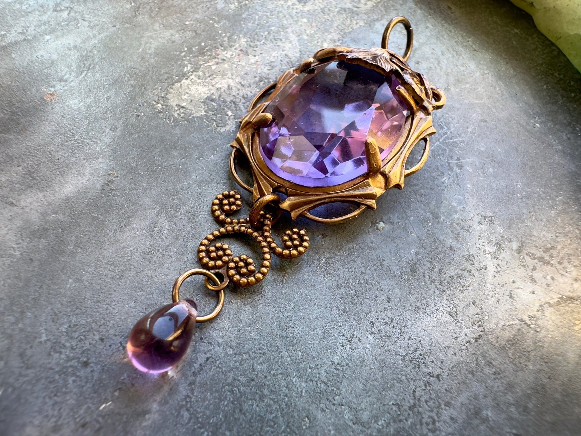 Lilac Lotus - Vintage Pendant Kit - Vintaj Idaho Design - 10/8/2025 - Vintaj Live Shop ID