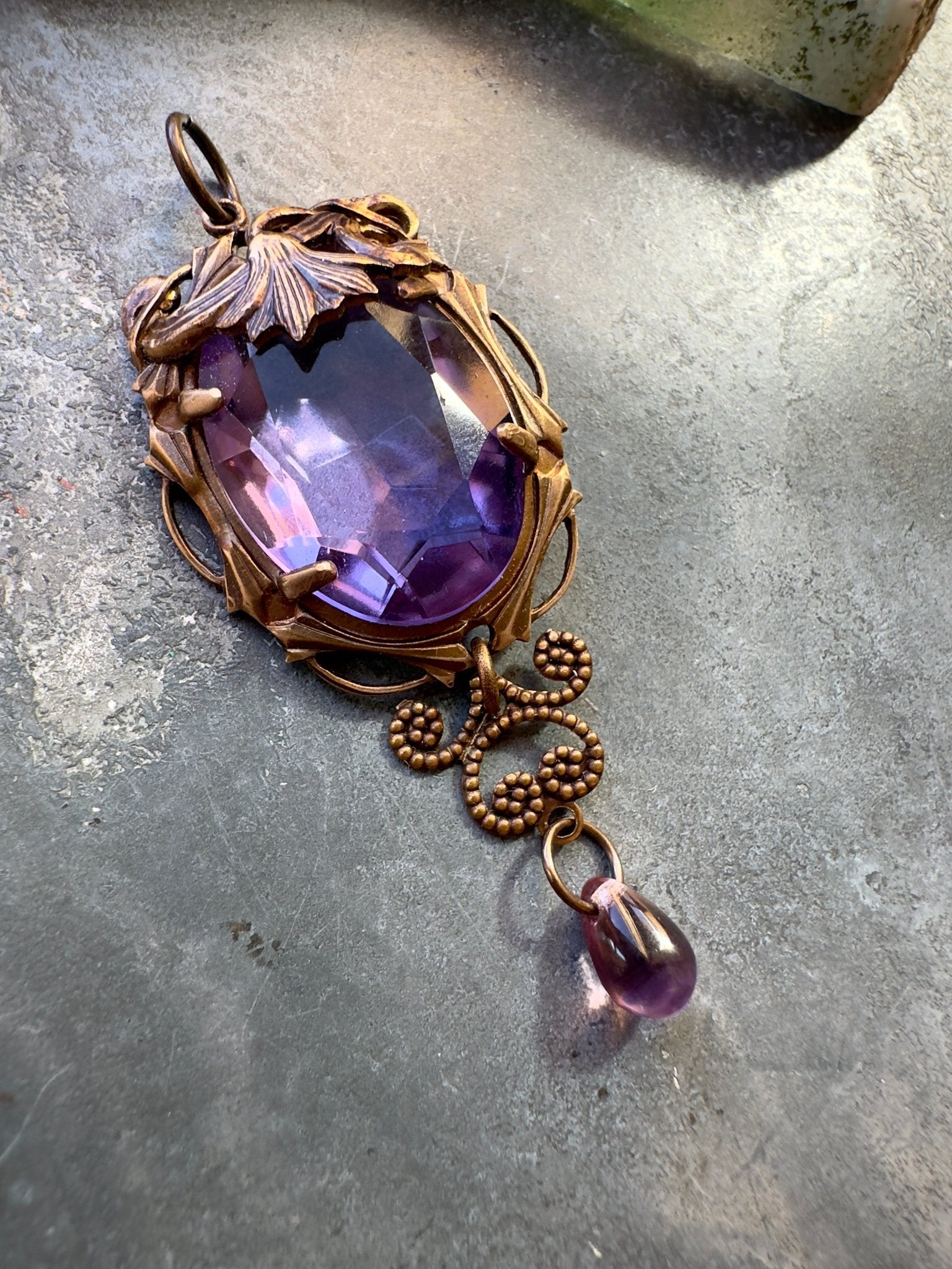 Lilac Lotus - Vintage Pendant Kit - Vintaj Idaho Design - 10/8/2025 - Vintaj Live Shop ID