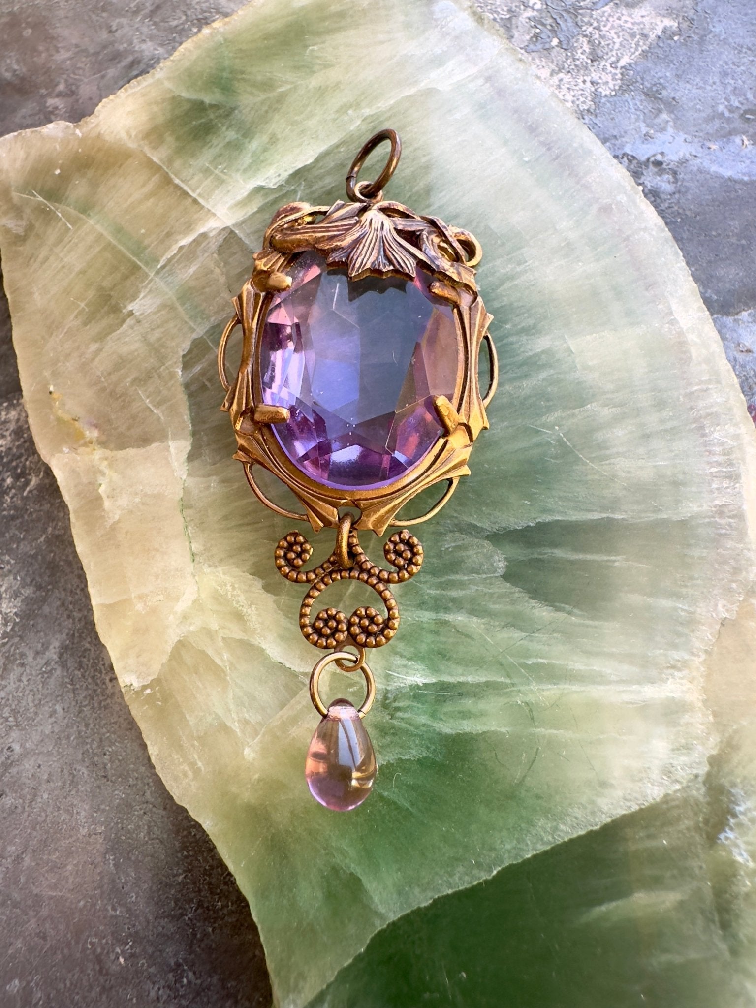 Lilac Lotus - Vintage Pendant Kit - Vintaj Idaho Design - 10/8/2025 - Vintaj Live Shop ID