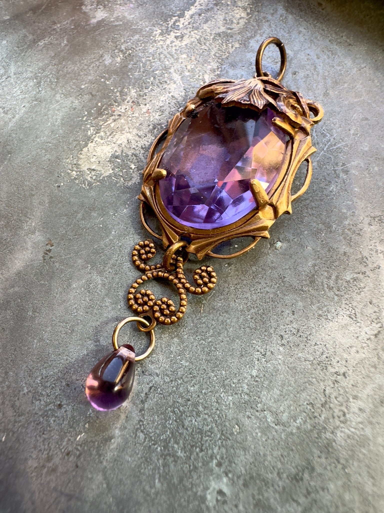 Lilac Lotus - Vintage Pendant Kit - Vintaj Idaho Design - 10/8/2025 - Vintaj Live Shop ID