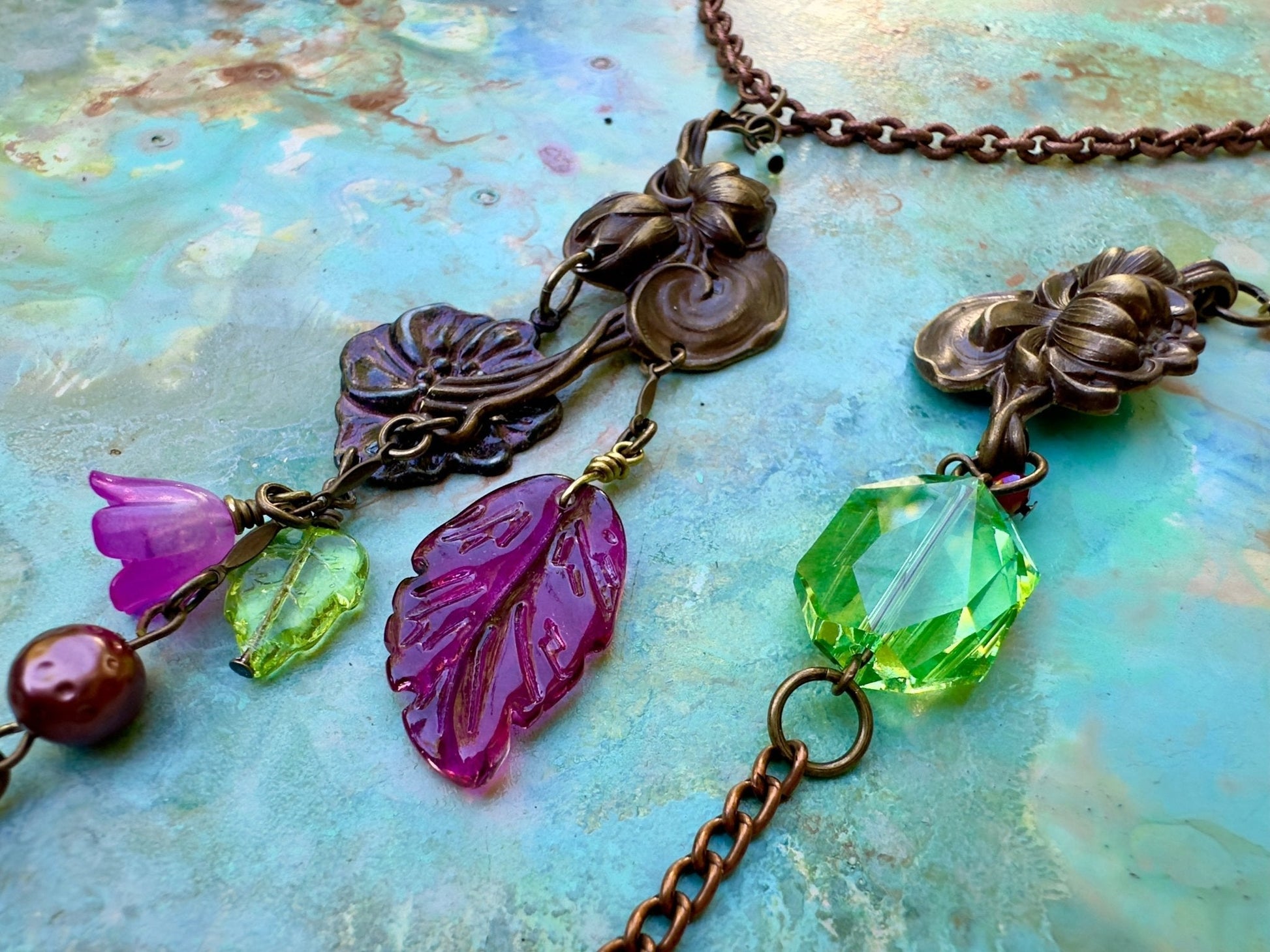 Lilypad Reflection - Mariposa Bloom Collection - Necklace Earrings Kit - Vintaj Design - 5/9/2025 - Vintaj Live Shop ID